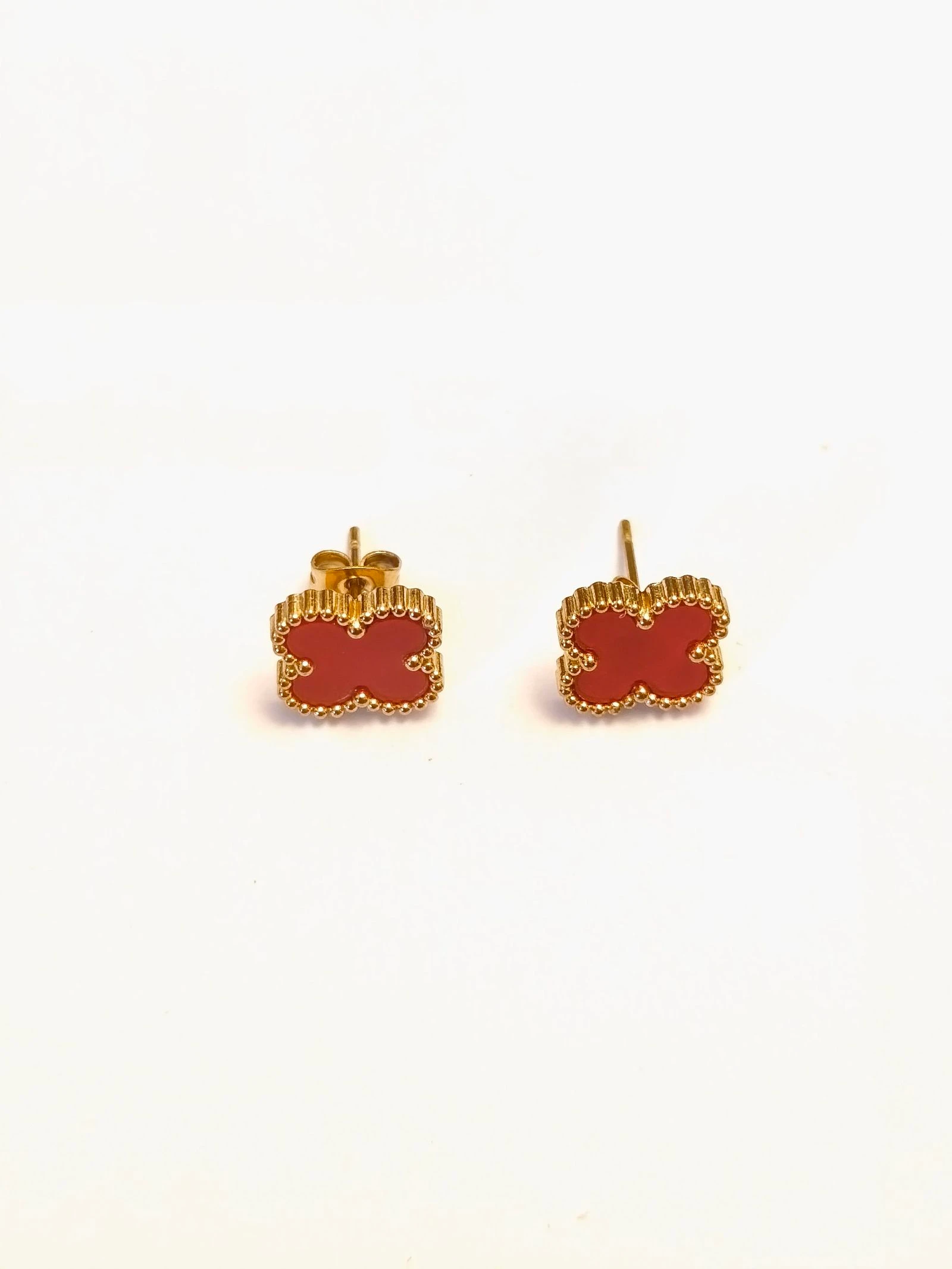 Conjunto de gargantilha, pulseira e brincos de trevo – photo 14